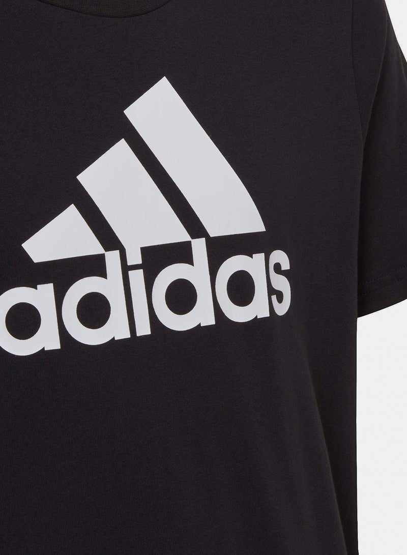 Adidas Unisex Essentials Big Logo Cotton T-Shirt - Image 4