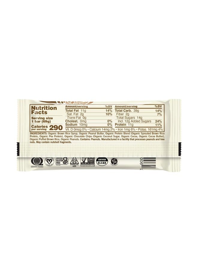 Gomacro Organic Macro Bar, Peanut Butter Chocolate Chip, 12 Count - Image 3