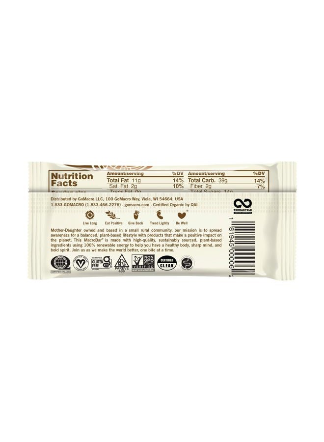 Gomacro Organic Macro Bar, Peanut Butter Chocolate Chip, 12 Count - Image 2
