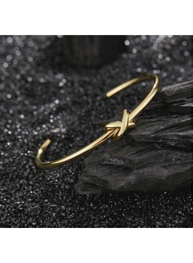 زنك سوار زينك النسائي المصنوع من الستانلس ستيل الذهبي | ZFBG008G - Image 4