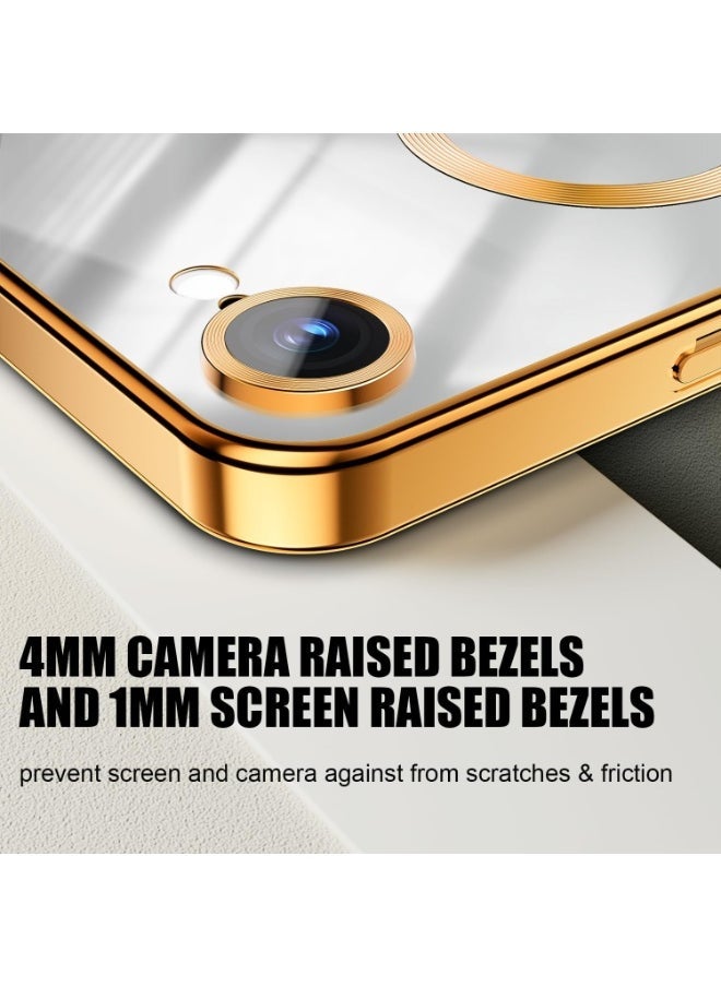 إلترازون iPhone 16e Case Cover  Compatible with MagSafe Elegant Anti-Scratch  with Camera Lens Protection Magnetic Cover for iPhone 16e 6.1-inch - Image 3