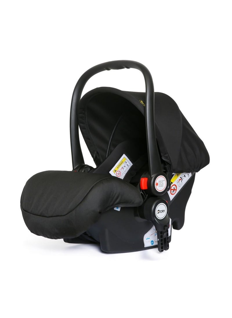 TEKNUM Reversible Baby Travel System With Ergonomically Designed Baby Car Seat - Dark Grey  - Image 3