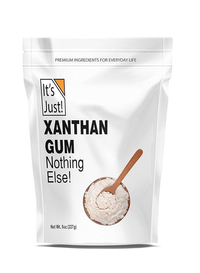 It's Just! It's Just - Xanthan Gum, 8oz, Keto Baking, Non-GMO, Thickener for Sauces, Soups, Dressings, Packaging in USA  - Image 1