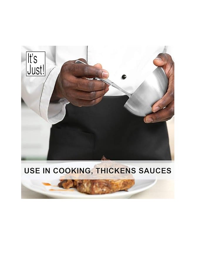 It's Just! It's Just - Xanthan Gum, 8oz, Keto Baking, Non-GMO, Thickener for Sauces, Soups, Dressings, Packaging in USA  - Image 3
