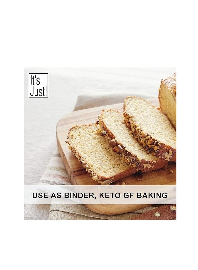 It's Just! It's Just - Xanthan Gum, 8oz, Keto Baking, Non-GMO, Thickener for Sauces, Soups, Dressings, Packaging in USA  - Image 4