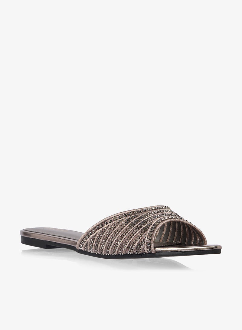 Khizana Flat Sandals - Image 2