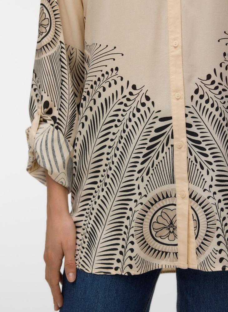 VERO MODA Printed Regular Fit Shirt - Image 3
