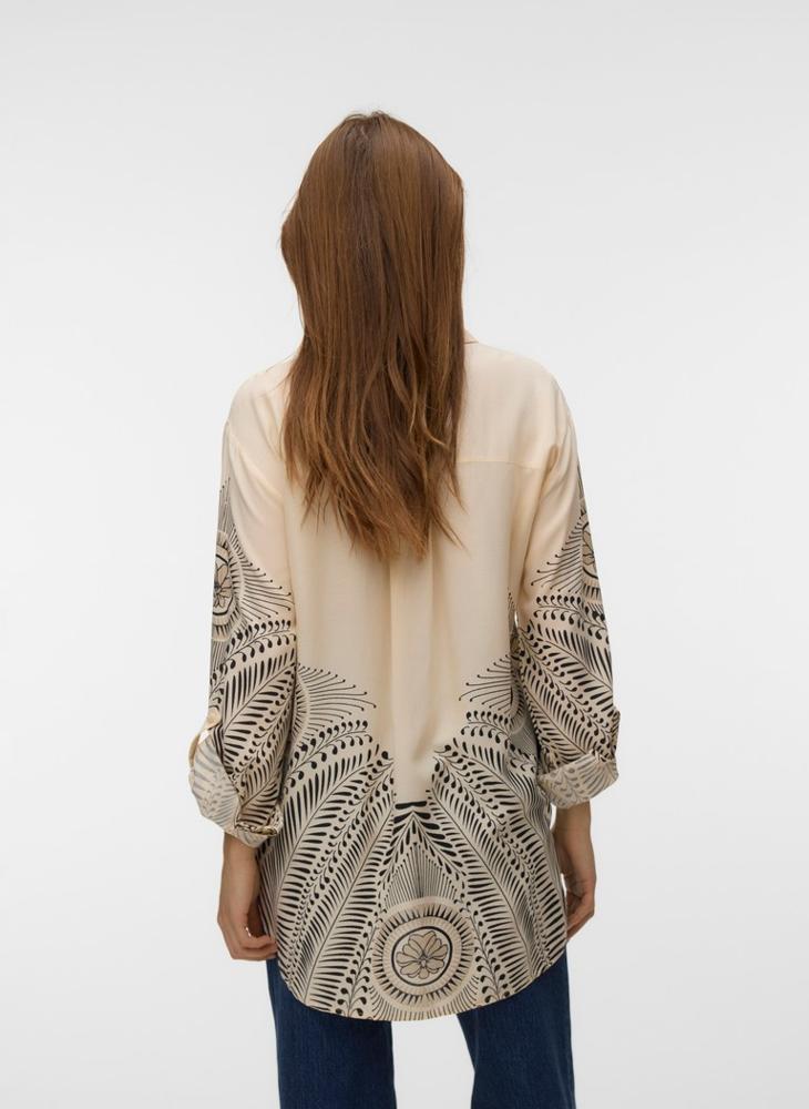 VERO MODA Printed Regular Fit Shirt - Image 2