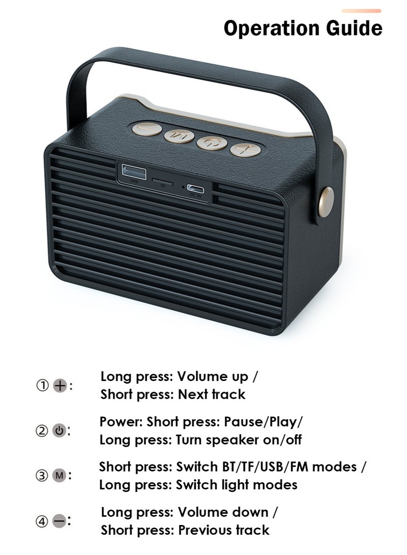 سيسلي مكبرات صوت كاريوكي - مكبر صوت كاريوكي محمول بلوتوث مع ميكروفون، إضاءة RGB ملونة، مكبر صوت ستيريو محمول خارجي - Image 3