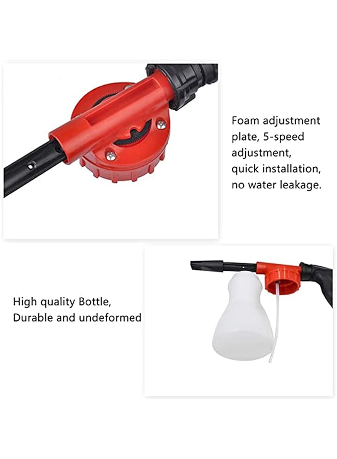 KASTWAVE Car Foam Gun With Adjustable Water Pressure - Hose Wash Sprayer With Adjustment Ratio Dial, Foam Blaster Attaches To Any Garden Hose - Image 4