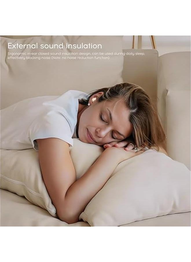 Generic - Sleep Earbuds for Side Sleepers, Mini Invisible Wireless Bluetooth 5.3 Micro Sleep Headphones, Hidden Earbuds for Small Ears Sleeping, Exercise, Working, Hiking - Image 1
