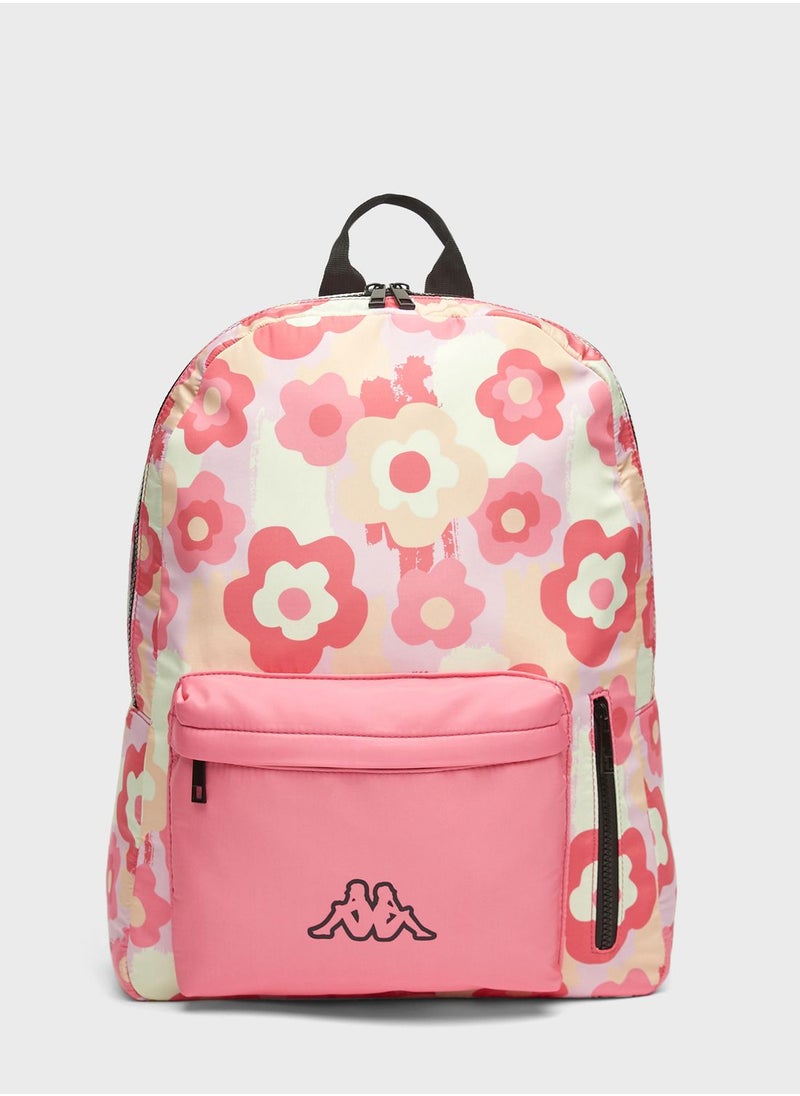 Kappa - All Over Floral Print Backpack - Image 1