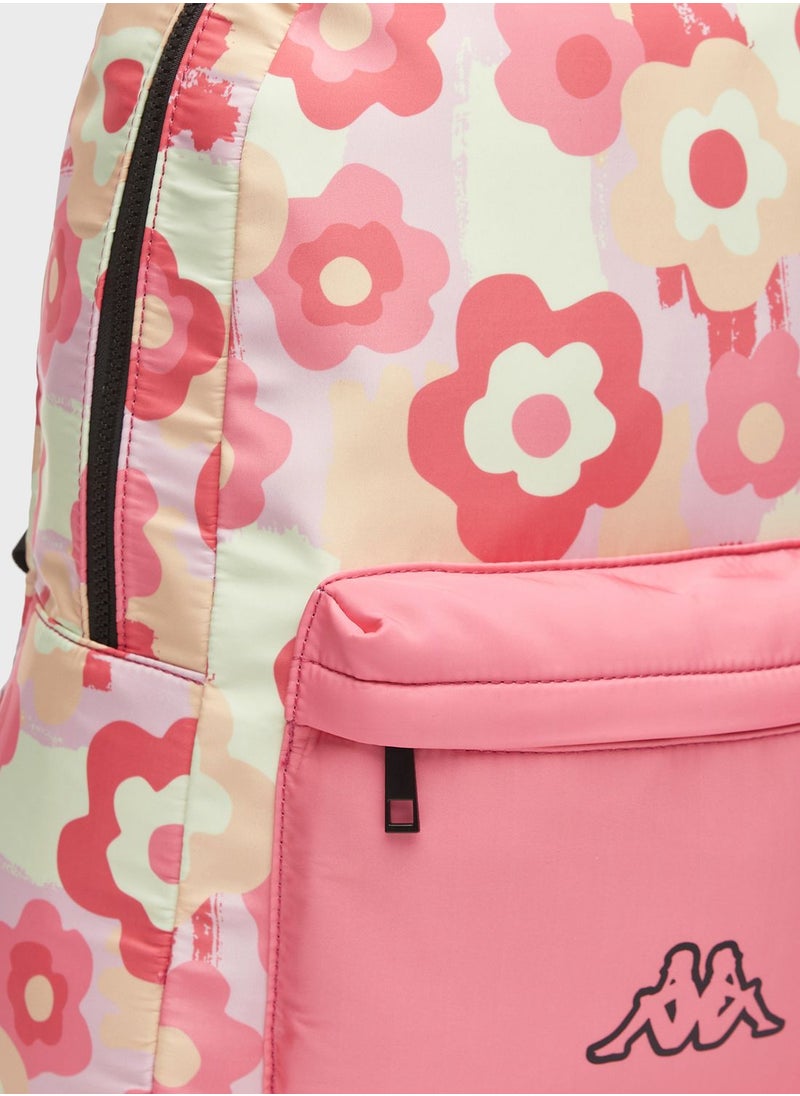 Kappa - All Over Floral Print Backpack - Image 1