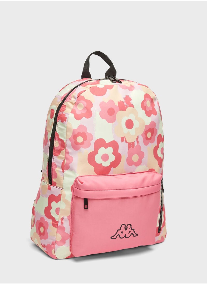 Kappa - All Over Floral Print Backpack - Image 1