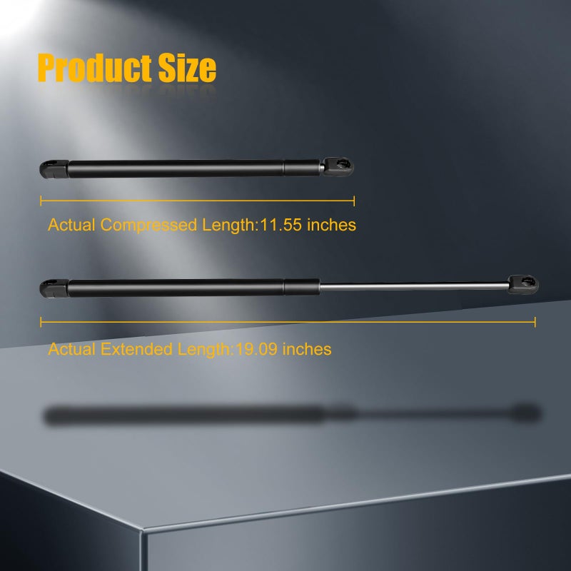 Generic ASAPE Lift Supports Struts Shocks, Trunk Lift Supports Fit for Ford Mustang 1994-2004 for Panoz Esperante 2001-2007 4643,Pack of 2  - Image 2