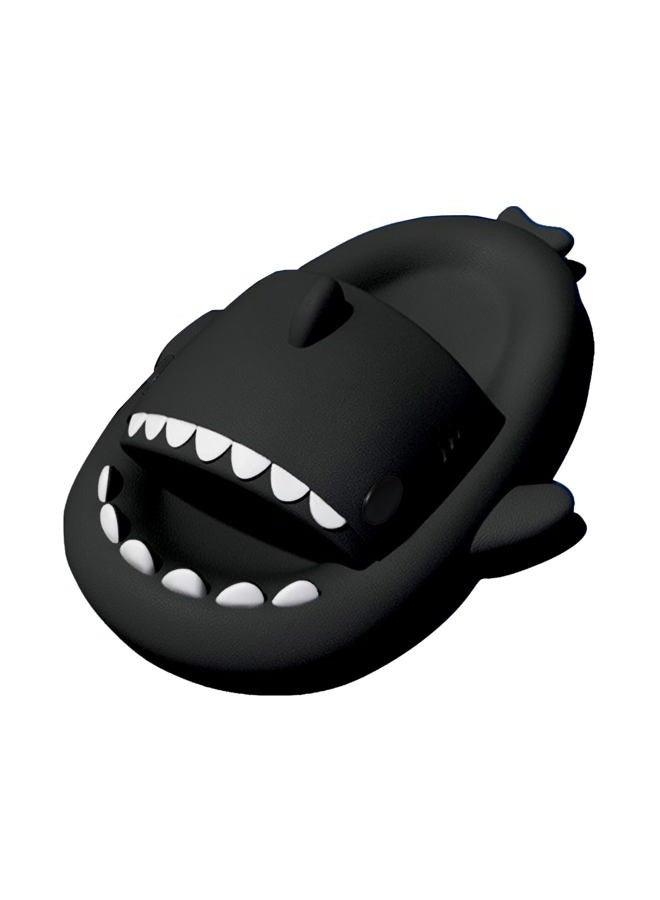 rosyclo Shark Slides for Women and Men, Cute Cloudy Shark Slippers Adult Summer Soft Lightweight Anti-Slip Thick Sole Open Toe beach house Baby Cloud Cushion Pillow Slide Sandals for Indoor & Outdoor, - Image 1