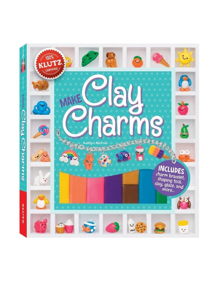 Make Clay Charms Kaitlyn Nichols Includes charm bracelet shaping tool clay glaze and more 