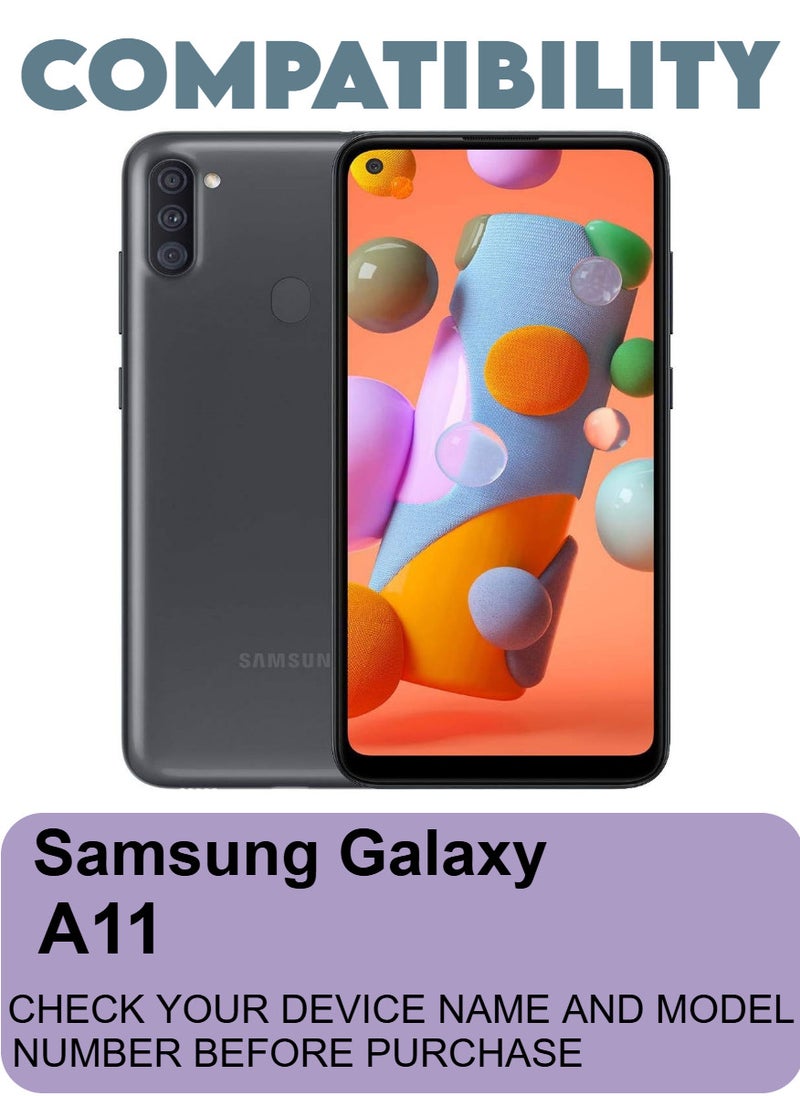 RAYON 2 Pack Tempered Glass Screen Protector 5D Designed For Samsung Galaxy A11 Full Screen Coverage And Bubble Free - Image 2