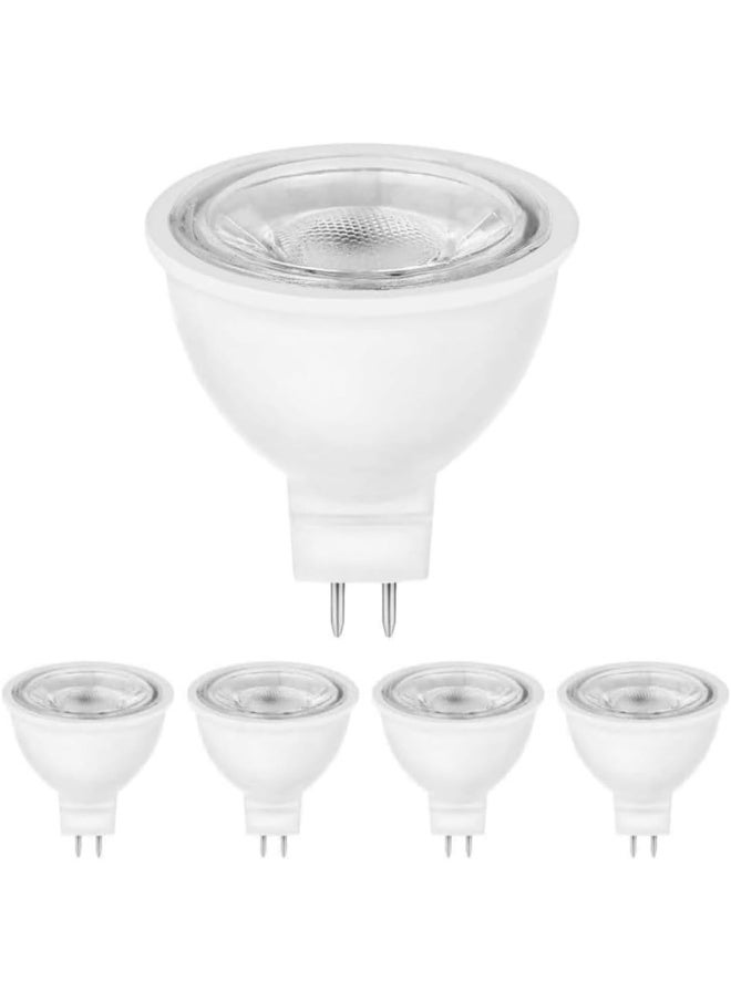 melfi Melfi 6W Led Spot Light - 4000K Daylight Source Cup Light, 480Lumen Lamp, For Schools, Supermarkets, Home And Offices Etc, (Pack Of 5)  - Image 1