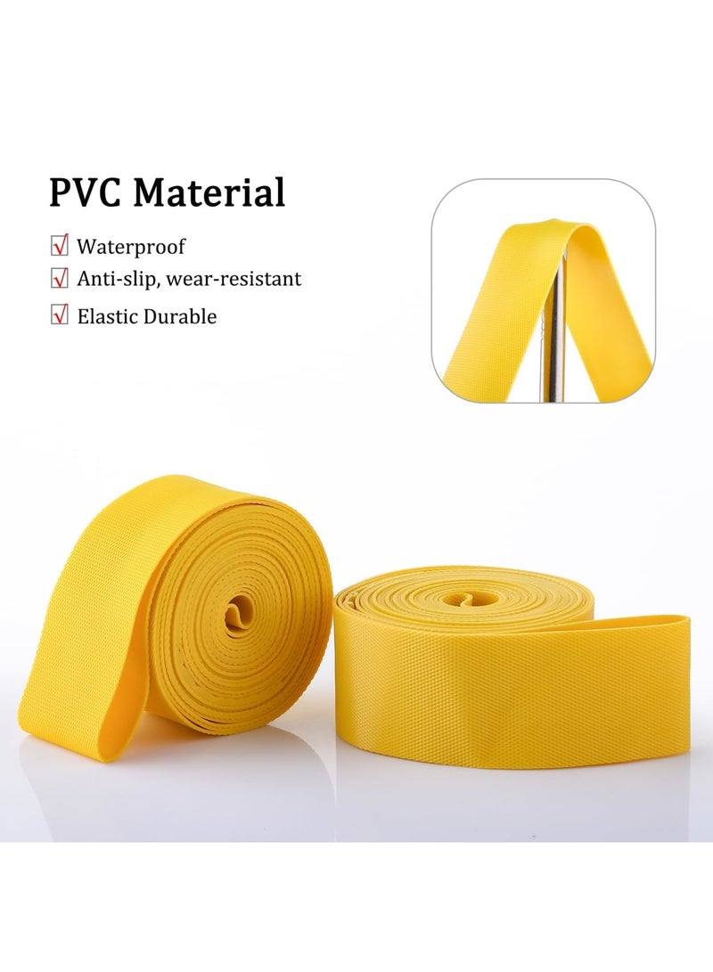 SYOSI شريط حافة الدراجة لدرجات الجبال والطرق، شرائط بطانة حافة الإطارات المتينة، شريط واقي يمنع تلف الأنبوب، سهل التركيب، مناسب لجميع أنواع الدراجات وعشاق ركوب الدراجات - Image 2