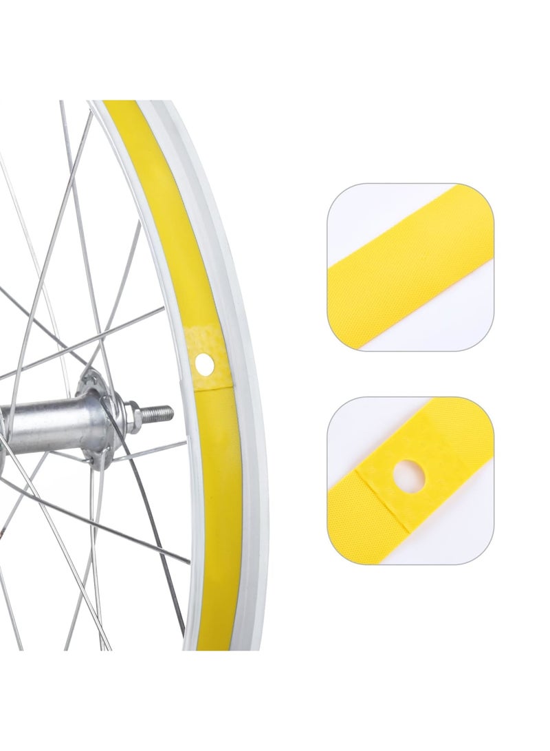 SYOSI شريط حافة الدراجة لدرجات الجبال والطرق، شرائط بطانة حافة الإطارات المتينة، شريط واقي يمنع تلف الأنبوب، سهل التركيب، مناسب لجميع أنواع الدراجات وعشاق ركوب الدراجات - Image 3