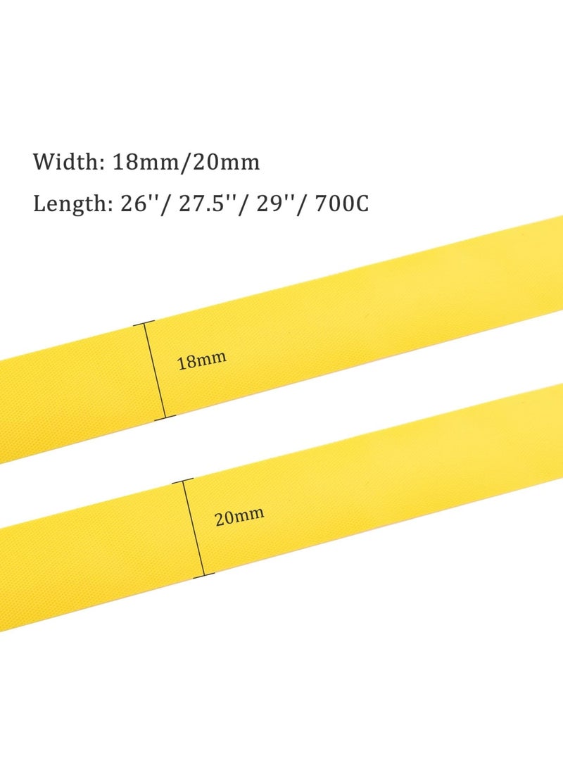 SYOSI شريط حافة الدراجة لدرجات الجبال والطرق، شرائط بطانة حافة الإطارات المتينة، شريط واقي يمنع تلف الأنبوب، سهل التركيب، مناسب لجميع أنواع الدراجات وعشاق ركوب الدراجات - Image 4