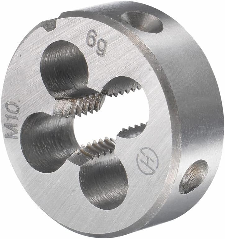 Mactoom 10mm x 1.25 HSS Metric Tap and Die Set Right Hand Thread,Tapping DIY Tool 3pcs (M10 x 1.25mm) - Image 4