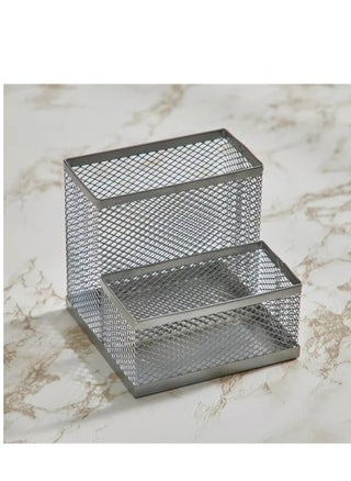 Adele Multi Purpose Metal Mesh Holder - 10.5x10.5x10.4 cm - pzsku/ZEFD5A62C5D155127314AZ/45/_/1697613923/616e00fb-d404-4f2f-9a23-519b44341172