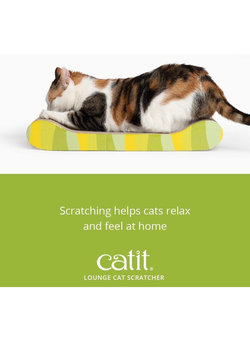 CHAYA لوح خدش القطط - سرير خدش متعدد الأغراض ومسند أريكة - أثاث متين للحيوانات الأليفة للتمدد والخدش والاسترخاء وحماية الأثاث - Image 4