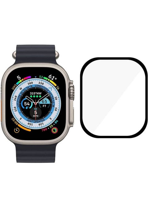 Compatible for Apple Watch Series 8 Ultra 49mm Screen Protector Film, Full Coverage Easy Installation Bubble-Free Screen Protector for iWatch Series 8 Ultra Apple Watch Ultra 49mm