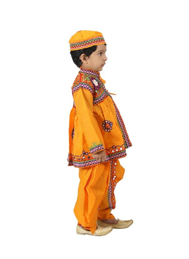 BookMyCostume BookMyCostume Gujarat Garba Navratri Indian State Fancy Dress Costume for Boys and Men 9-10 years  - Image 2