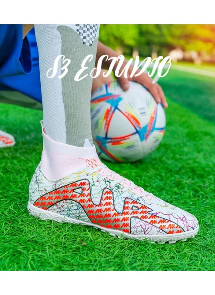 KUYING - New High-Top Non-Slip Football Shoes - Image 1