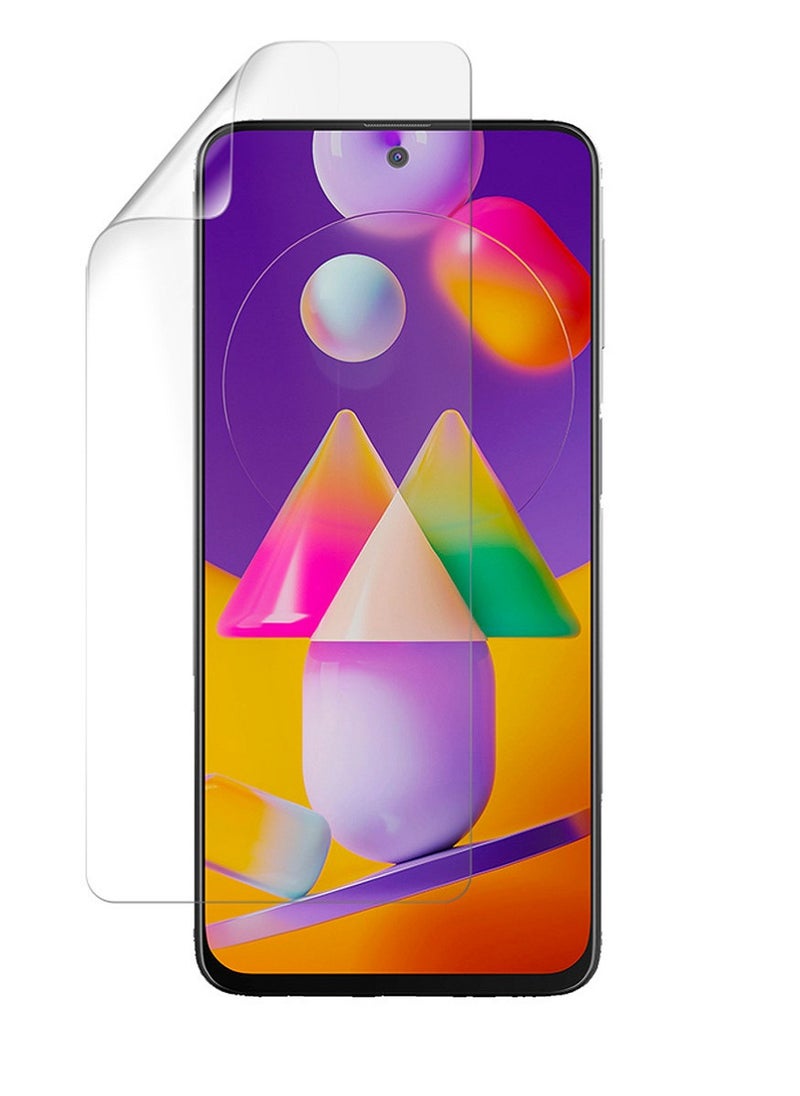 Unipha Flexible TPU Screen Protector Designed For Samsung Galaxy M31s Clear HD Self Healing Unbreakable Film - Image 1