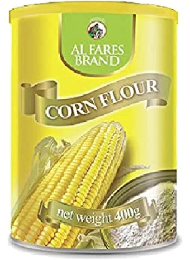 Al Fares Corn Flour-Tin 400 g
