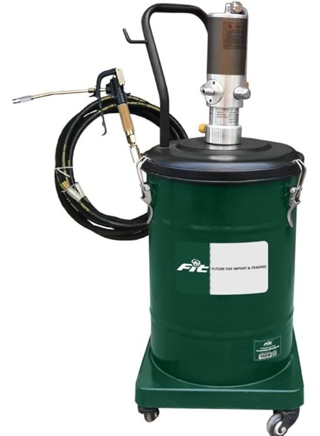 FIT Complete Air Grease Gun with 38kg Barrel + Hose + Gun - 31056600 C-221