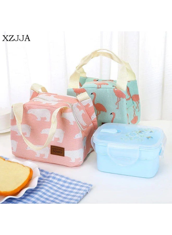 Flamingo Lunch Bag - Image 4