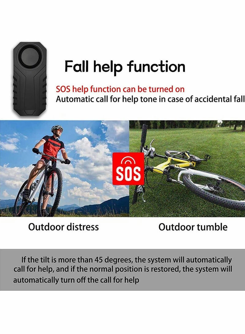 Y&D Motorcycle Alarm with Adjustable Volume, Wireless Anti-Theft Security Bike Remote Control, Safety Lock for Motorbike Scooter Vehicles, Super Loud Siren and Waterproof - Image 3