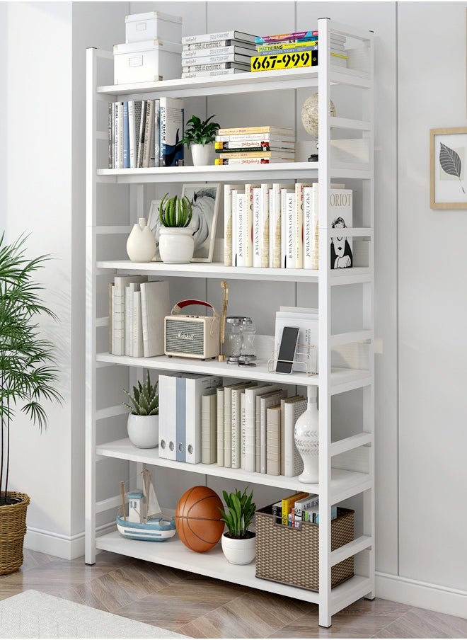 fashionhome 6 Tiers Multipurpose Use Household Storage Rack Kitchen Bedroom Storage Organizer Display Stand for Living Room Home Office 80x30x174 cm  - Image 1