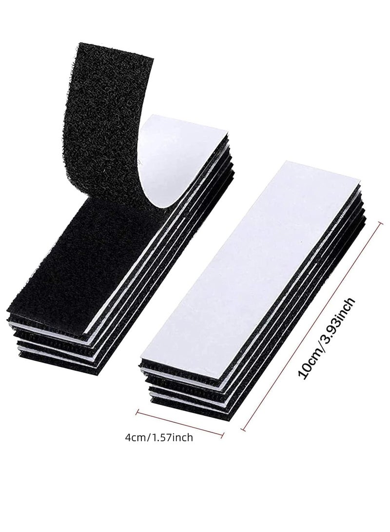 Hoasis 25-Pairs Industrial Strength Sticky Pads Heavy Duty, No More Nails Picture Hanging Strips, Hook and Loop Strip Tape, Extra Strong Double Sided Sticky Pads for Walls, Floor, Plastics, Metals - Image 2