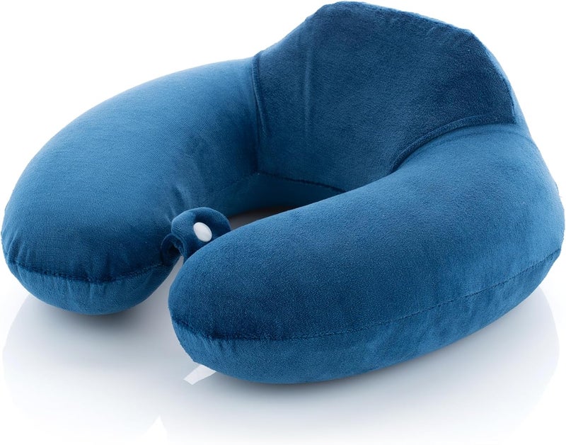 BEDZzzz Travel Comfort Bundle | Neck Pillow + Back Support Cushion + Sleep Eye Mask | Full Body Support | Pressure Relief | Deep Sleep | Ideal for Travel, Flights & Office - Image 3