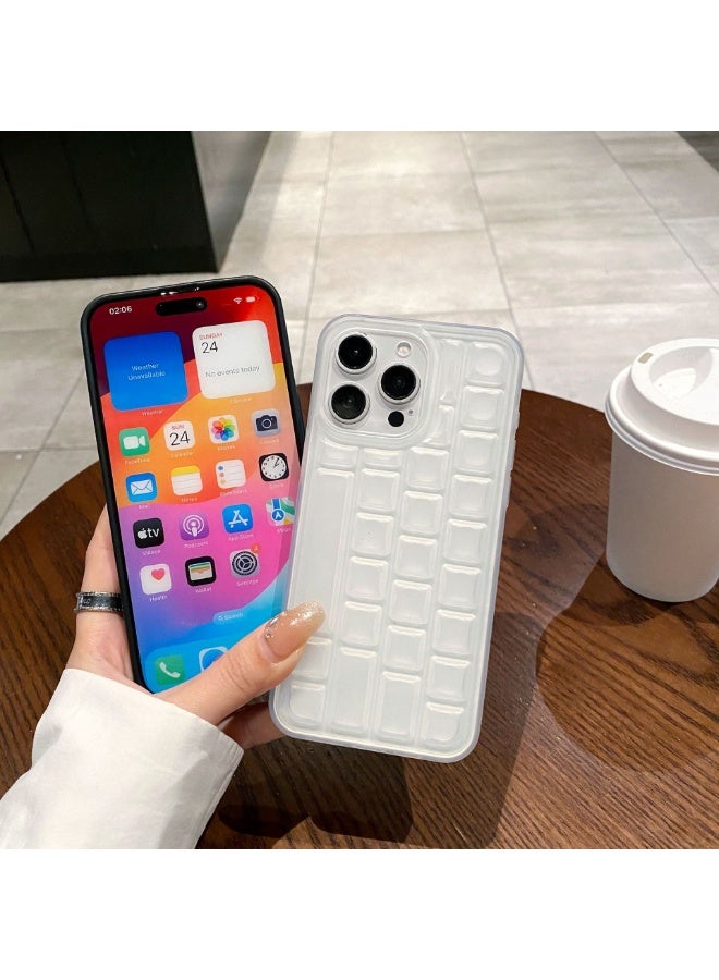 NIBEMINENT Protective TPU Case Cover For iPhone 14 Plus, Transparent - Image 1