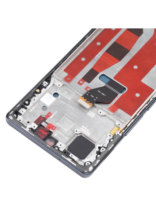 erorex Replacement Original OLED LCD Screen for Honor 60 Digitizer Full Assembly with Frame Black - Image 4