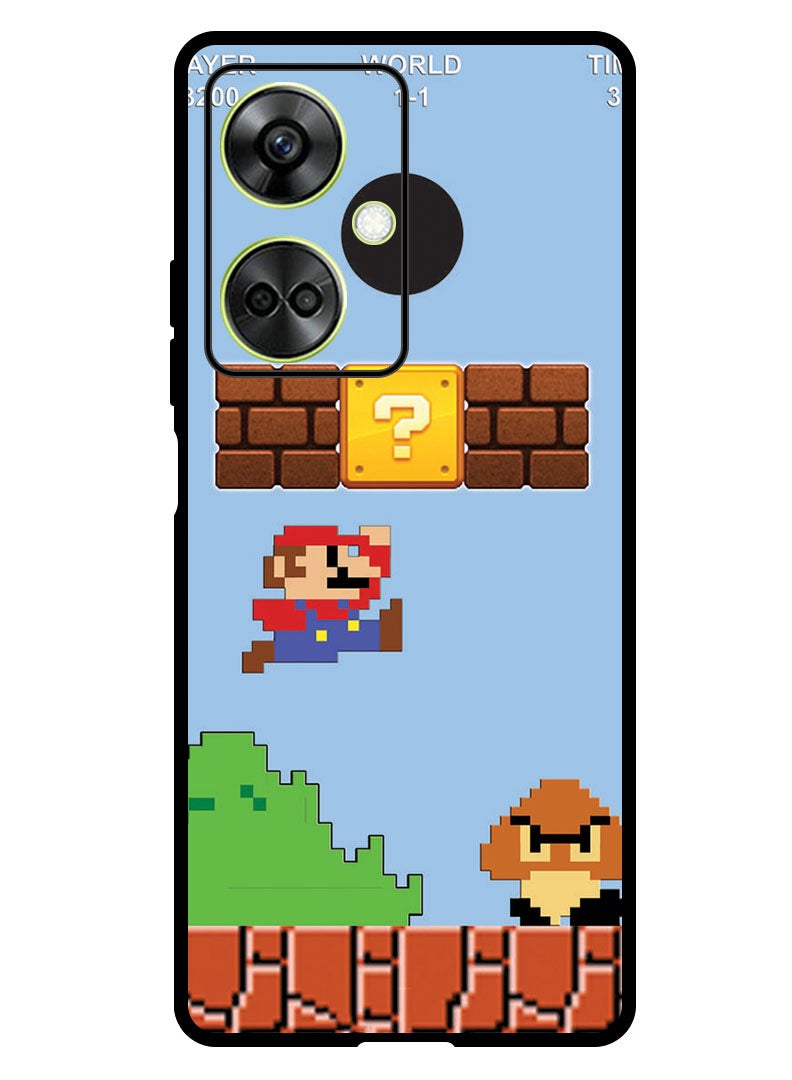 Theodor Protective Case Anti Scratch Shock Proof Bumper Cover For OnePlus Nord CE 3 Mario - Image 1
