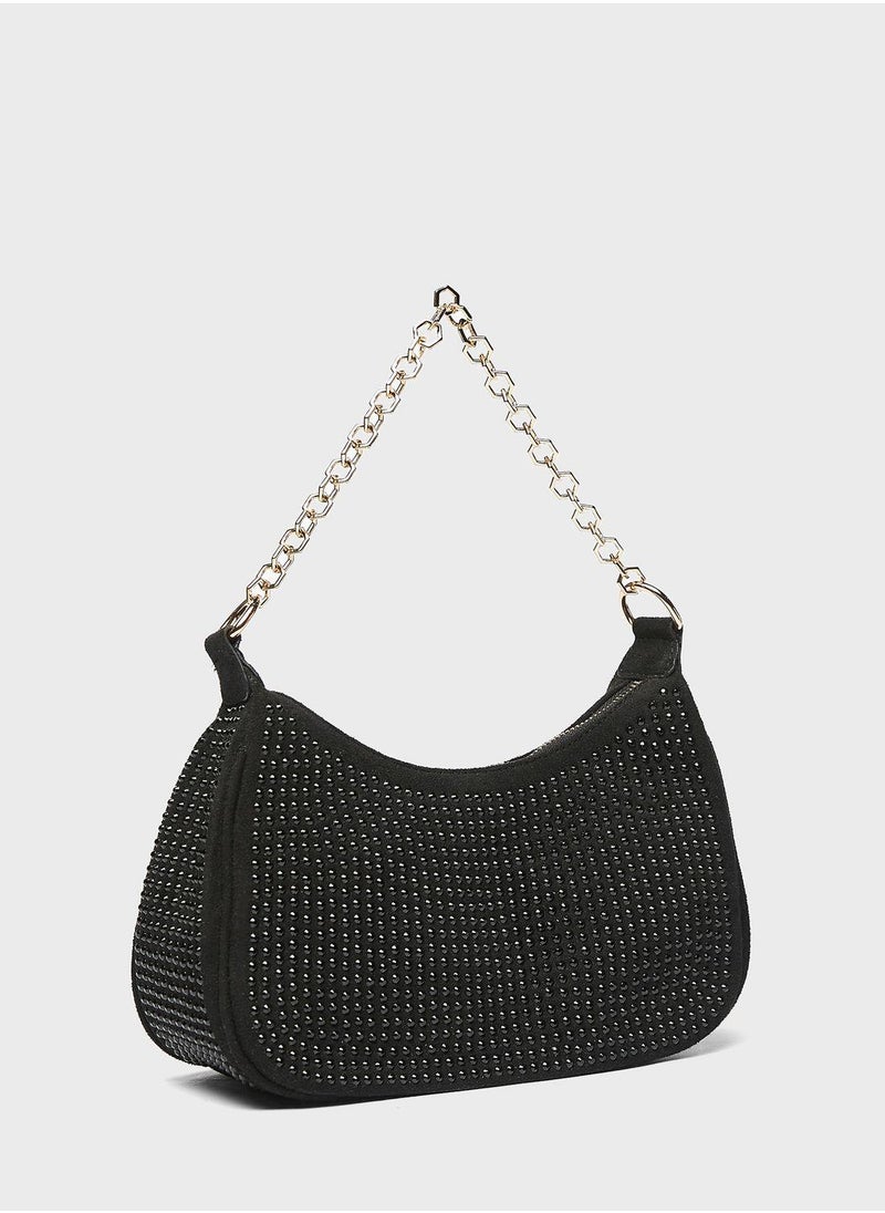 shoexpress - Embellished Shoulder Bag - Image 1