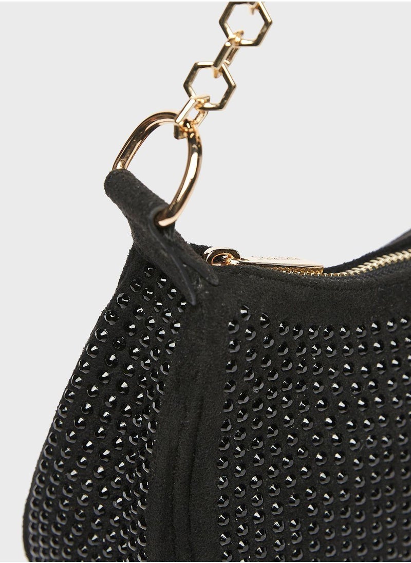 shoexpress - Embellished Shoulder Bag - Image 1