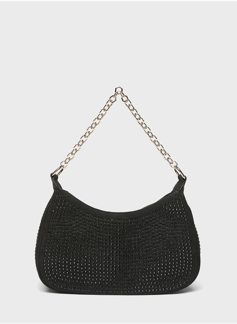 shoexpress - Embellished Shoulder Bag - Image 1
