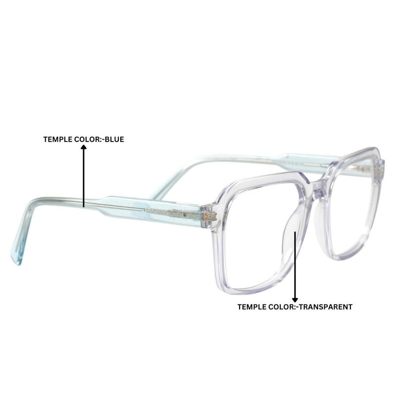 RedEx Trendy Full Rim Oversized Eye Glasses For unisex - Image 3