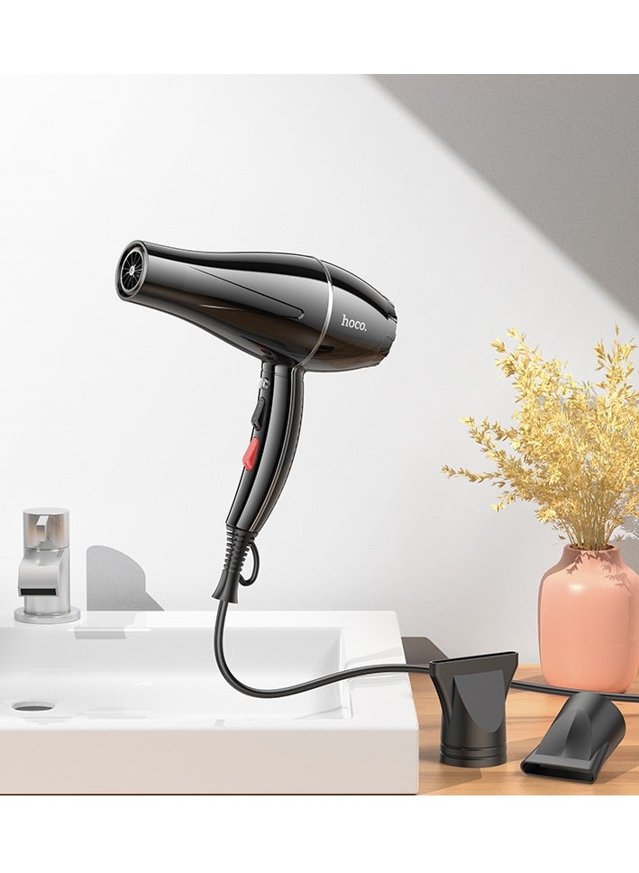 Hoco Hoco HP12 Hair Dryer, 36000RPM Motor,  Levels of Hot and Cold Air, Sleek Design - Image 4