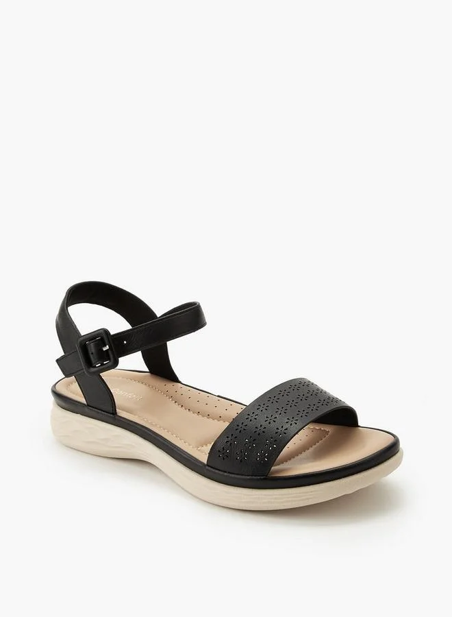 Le Confort Women Perforated Detail Sandals
