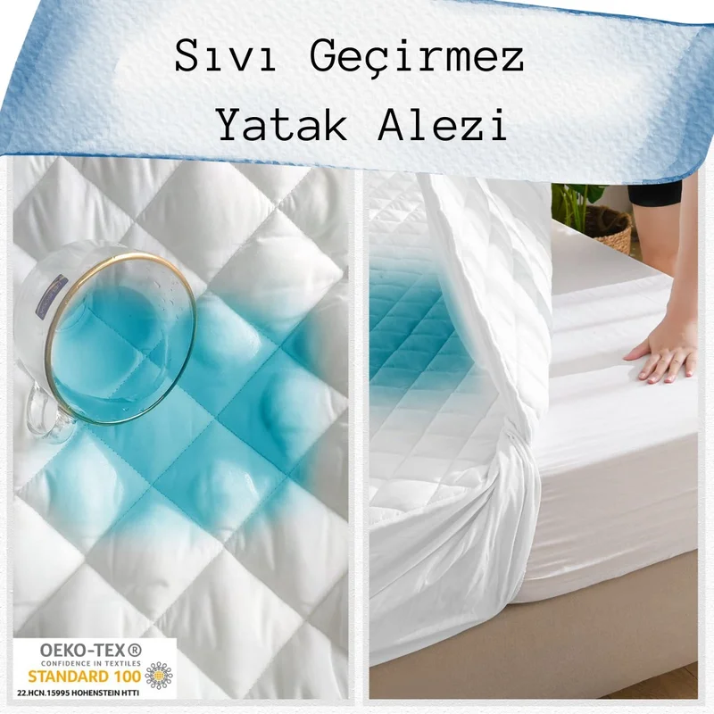 Seburam Liquid Proof Micro Quilted Fitted Baby Mattress Protector Double Bed Mattresses
